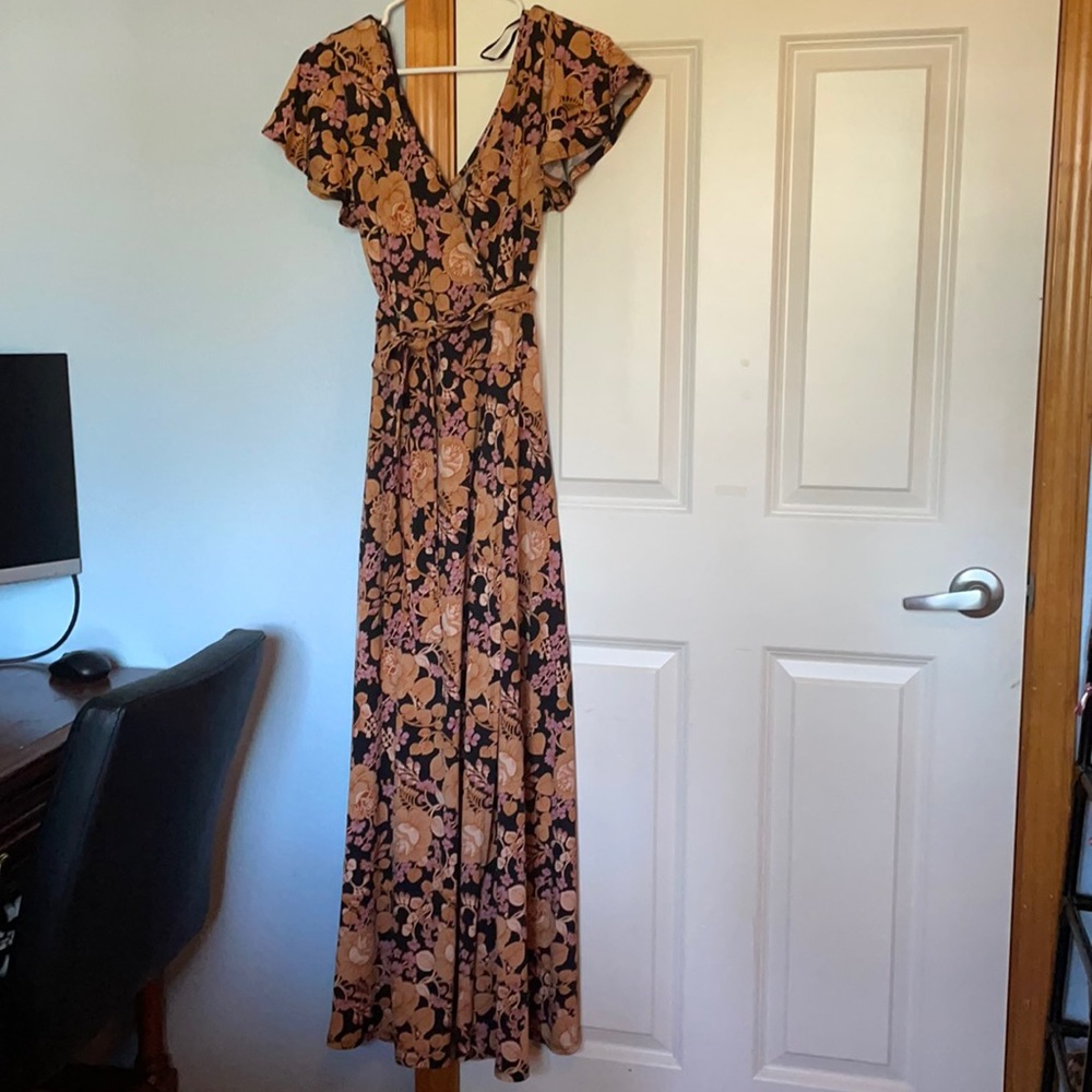 Agaci, Size Small, Long floral Dress